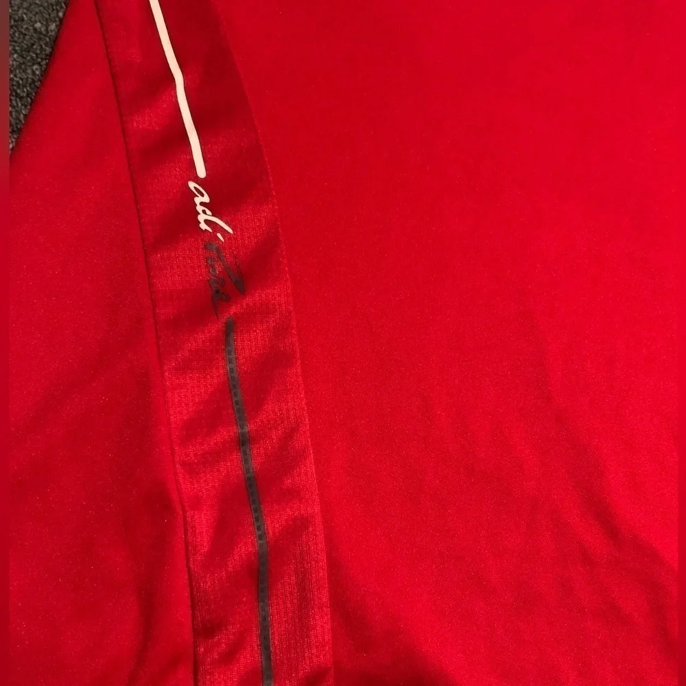 GUC Adidas Adipure Sport Shirt size Small red and white soccer football - Picture 2 of 6